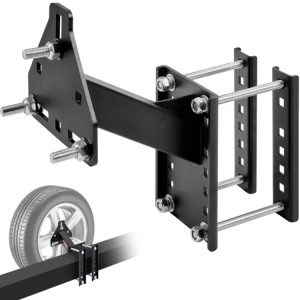 Heavy Duty Adjustable Trailer Spare Tire Carrier Mount