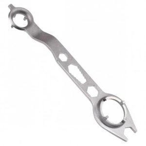 Ming Tools Store 4-Claw Angle Grinder Wrench - Portable High-Hardness Steel Spanner for Simple Disassembly