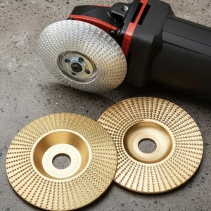 4-Inch Wood Carving Disc Set Flat Grinding Wheel for Angle Grinders Woodworking