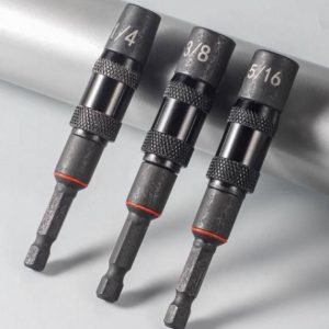 3PCS Magnetic Swiveling Bit Holder Set 1/4, 5/16, 3/8 Inch Hex Shank Impact Extension